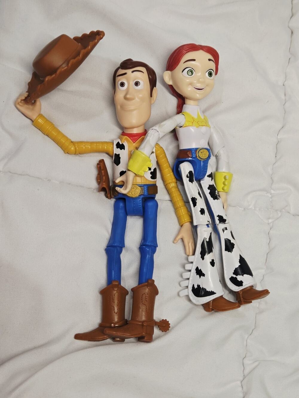 Toy Story Disney Pixar 9” Woody and Jessie Figures By Mattel 2017 Retired